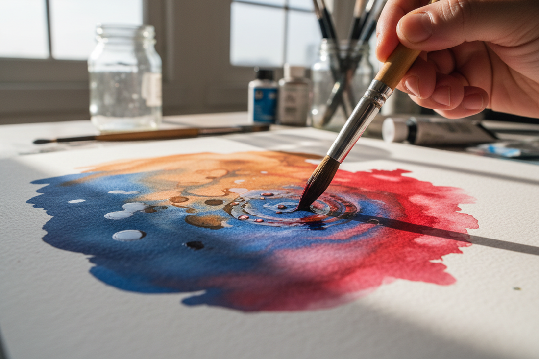 Artistic Media I Use in Romalena Art