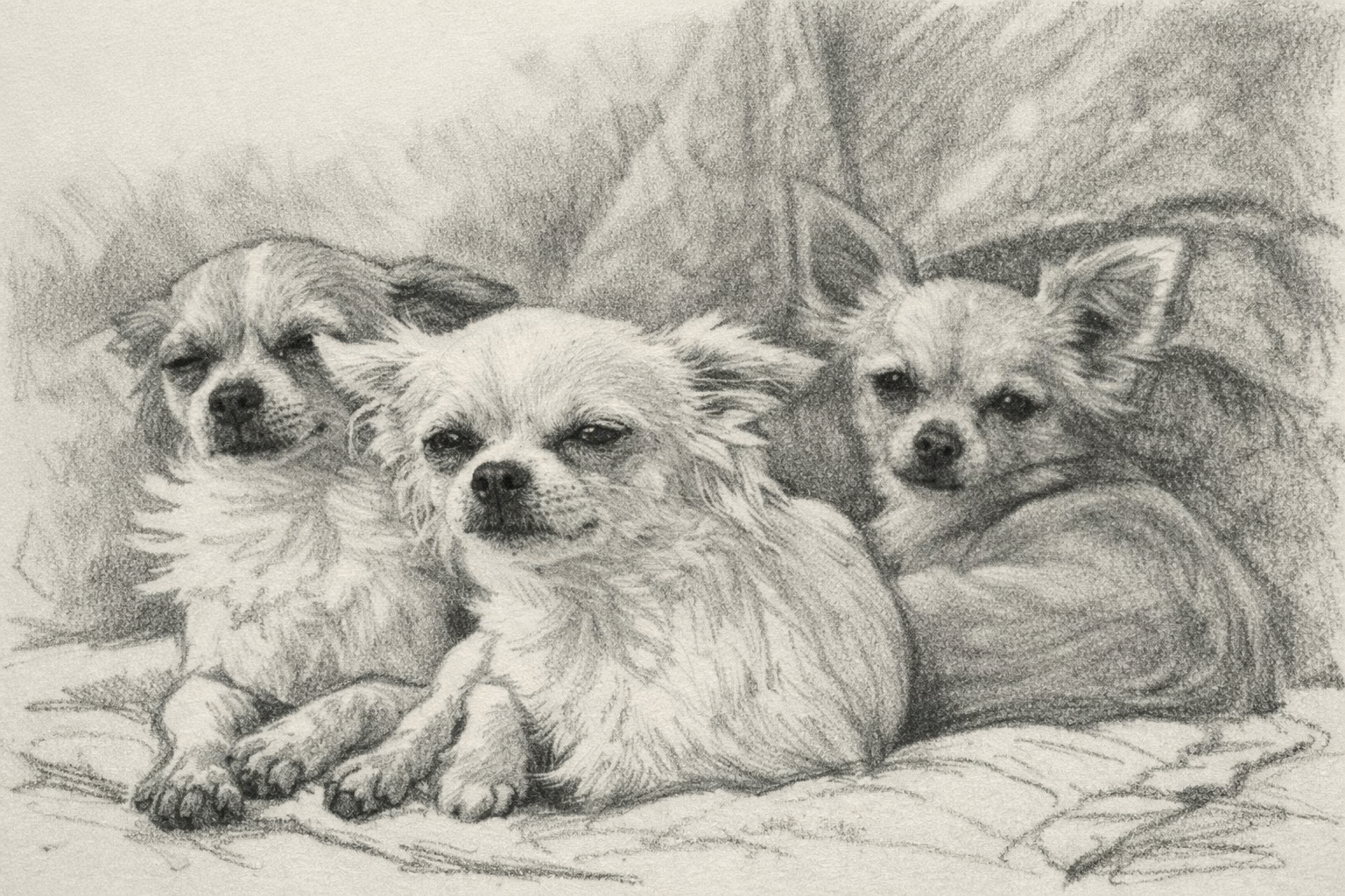 Pencil and Charchoal Portrait Drawing | From your photo