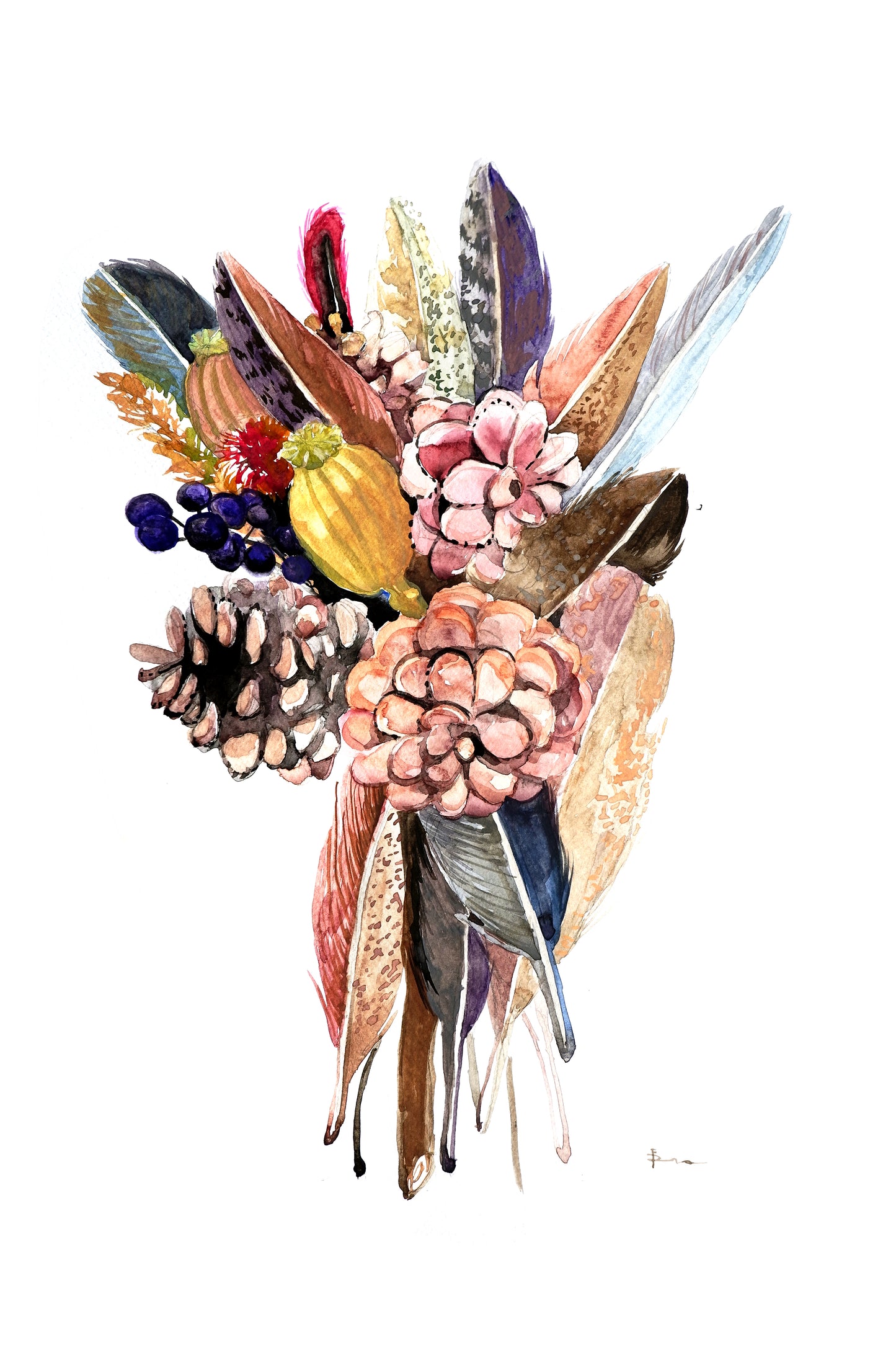 Watercolor Art Print