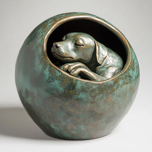 Pet Sculpture from your photo | White Clay