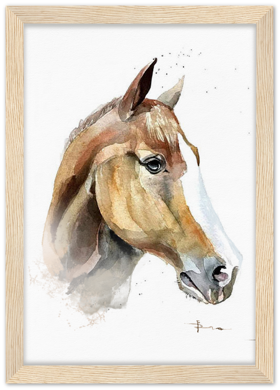 Watercolor Pet Portrait from your photo