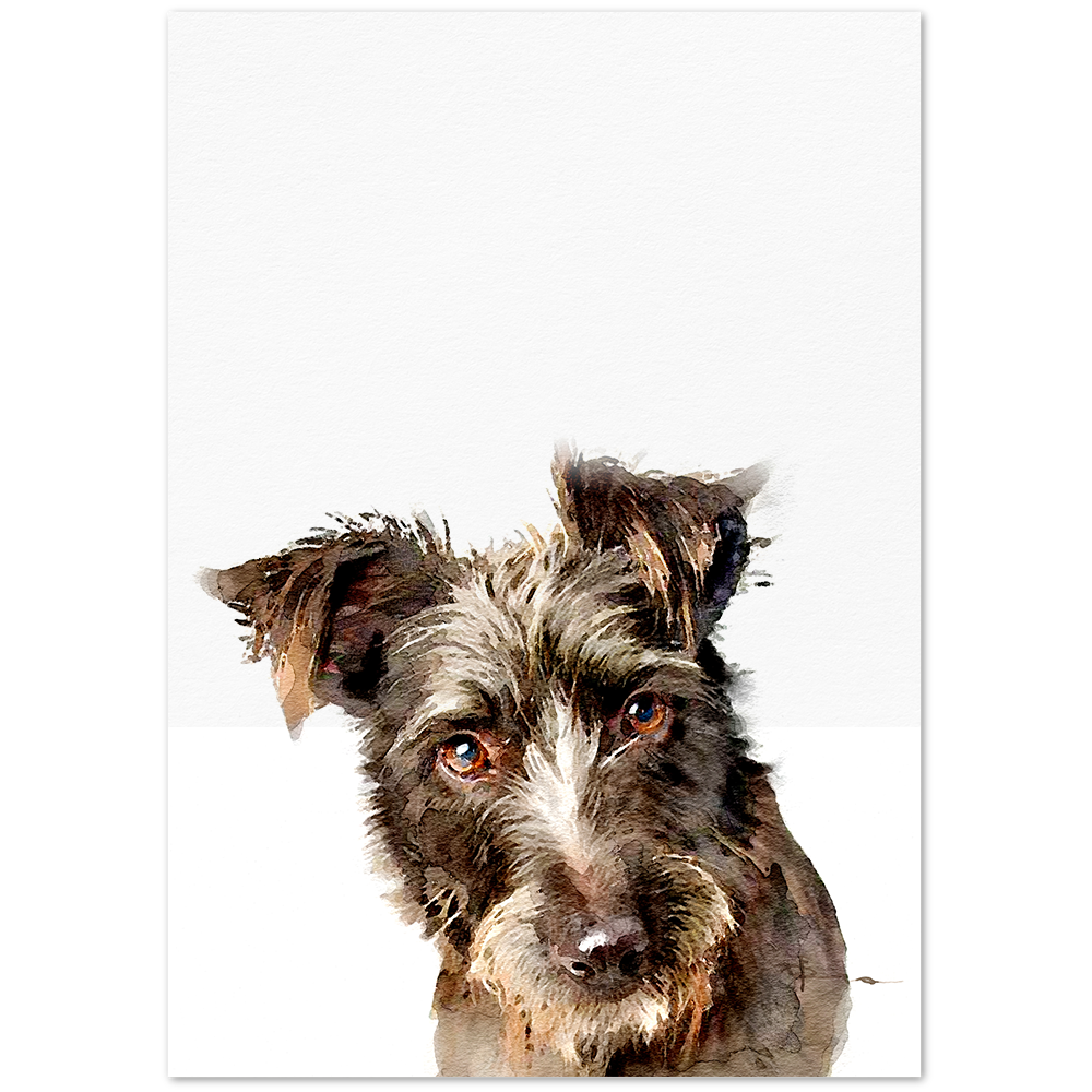 Watercolor Pet Portrait from your photo