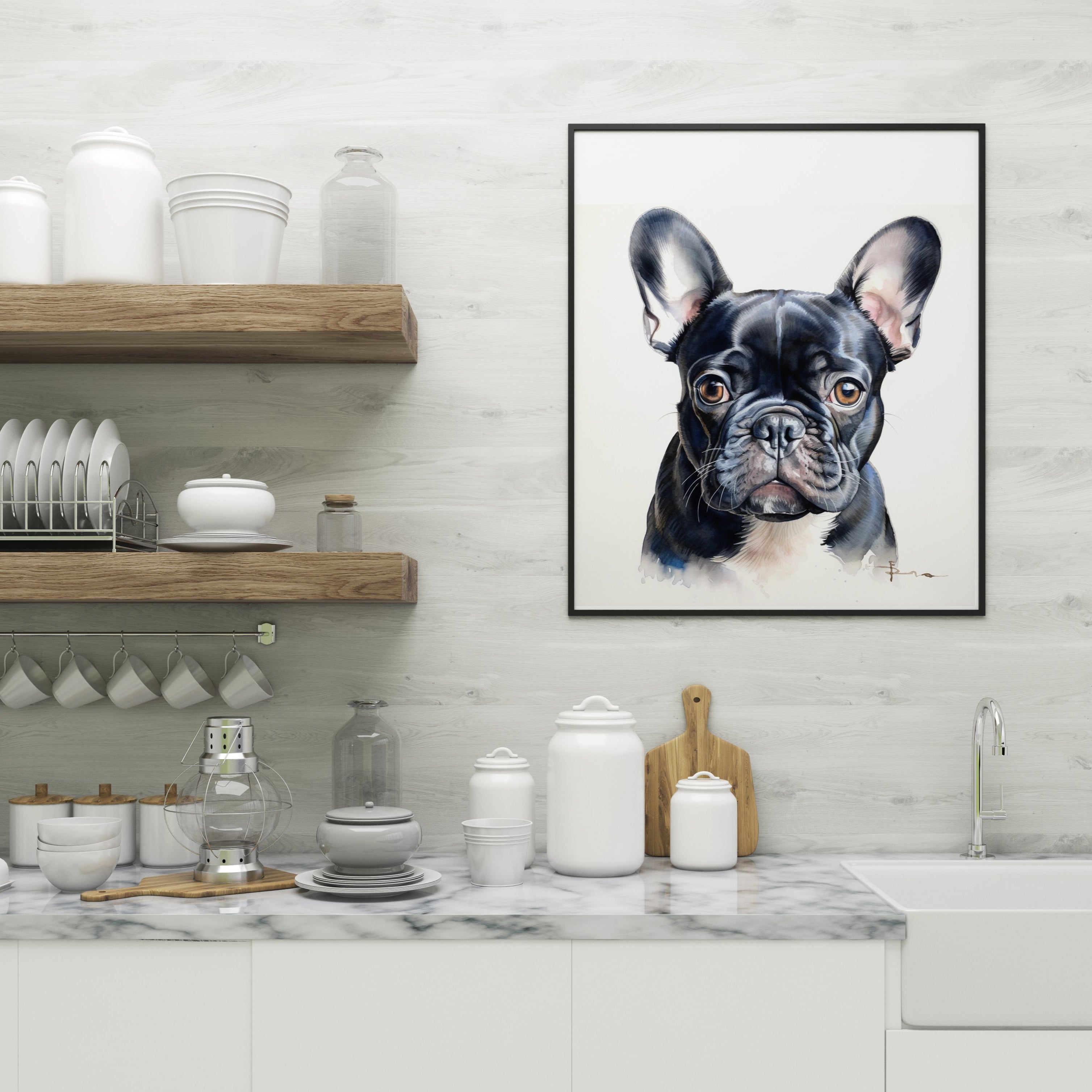 Watercolor Pet Portrait from your photo
