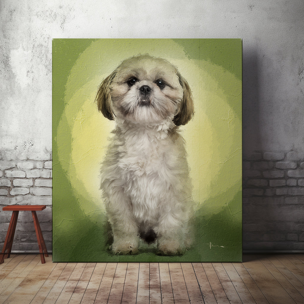 Pet portrait Original Masterpiece | Oil on Canvas