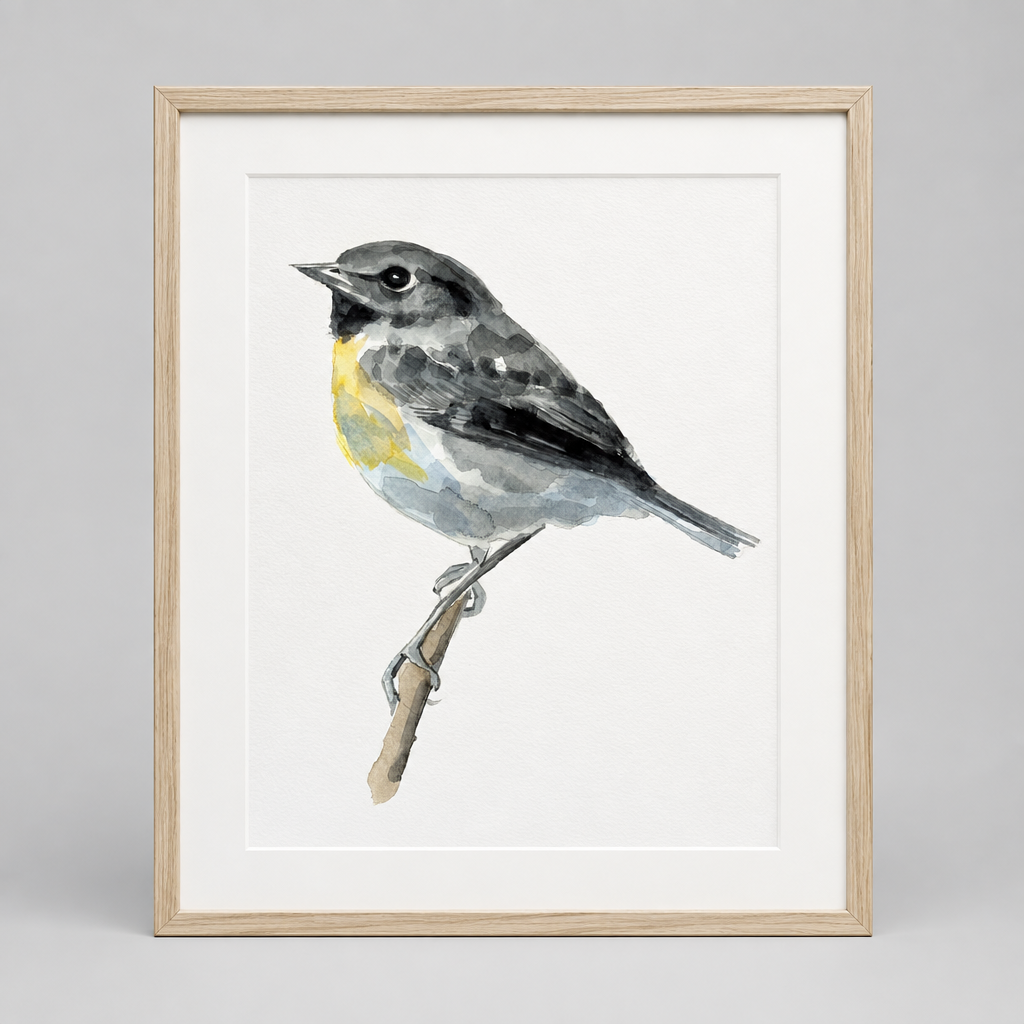 Watercolor Bird | Art Print