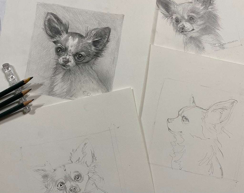 Pencil and Charchoal Portrait Drawing | From your photo