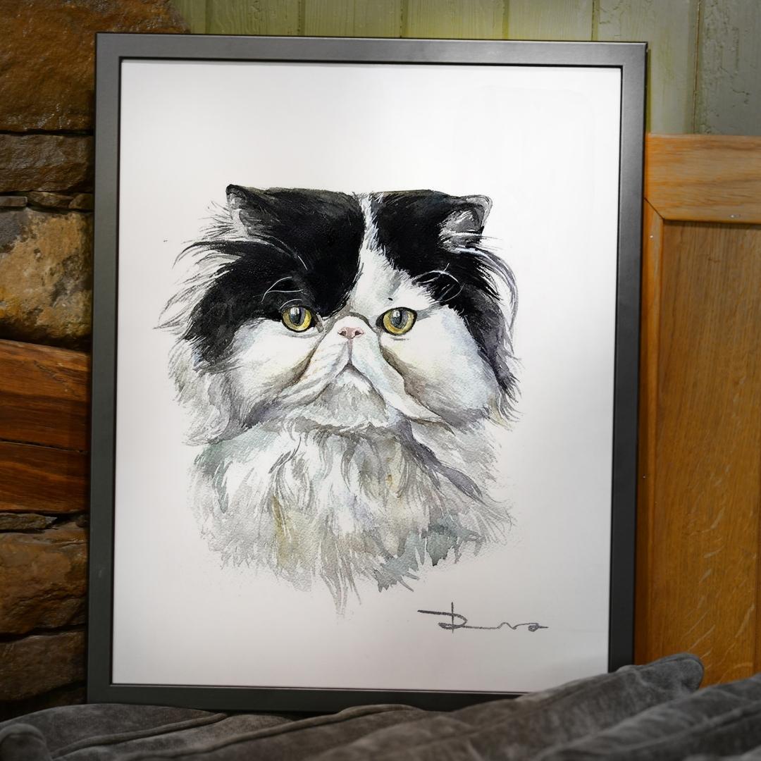 Cat portrait 