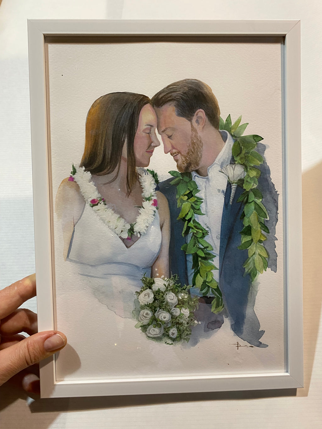 Custom Watercolor Family Portrait