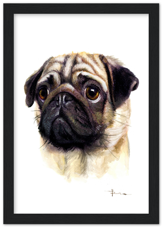 Hand Painted Portrait Of Your Pet | Classic Style