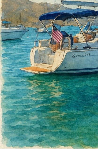 Custom Watercolor original painting 18x24”