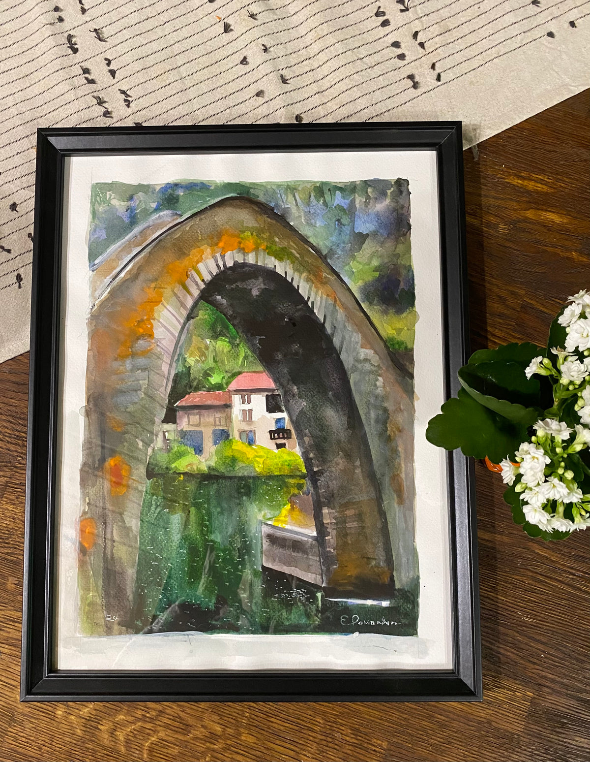 Stown bridge landscape