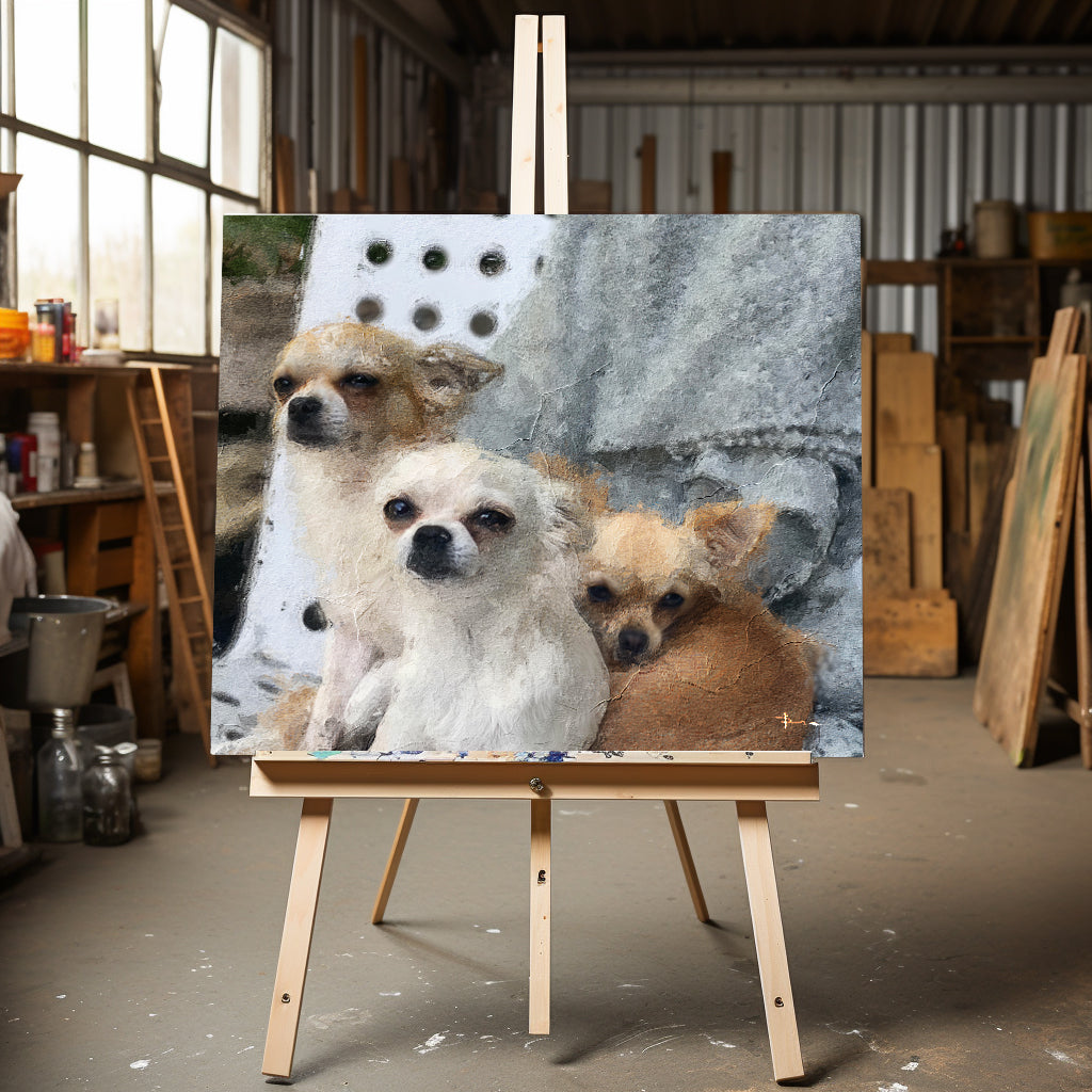 Custom Oil Pet portrait