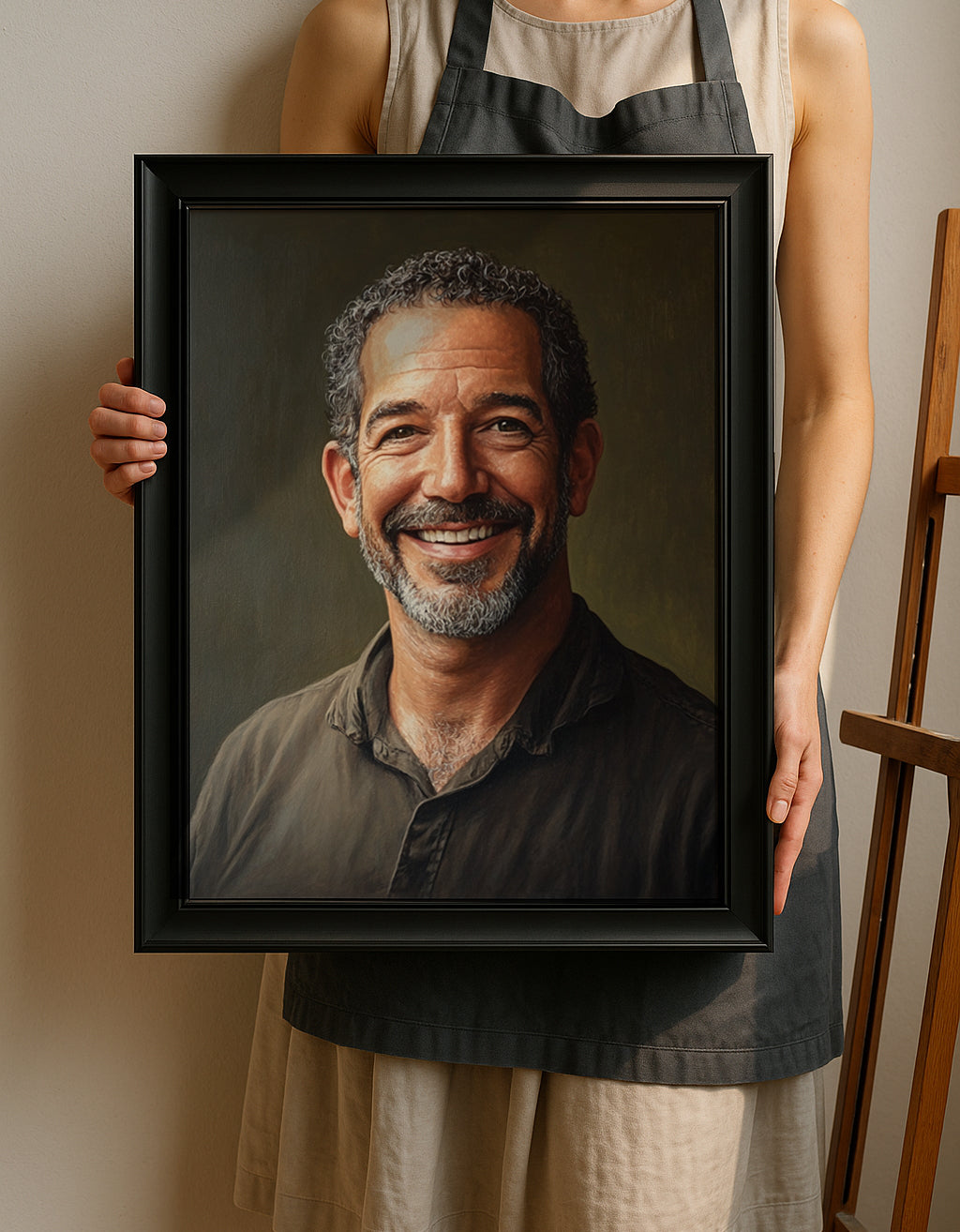 custom oil portrait painting from photo