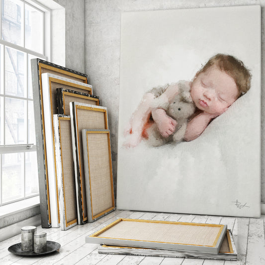 Portrait from photo 