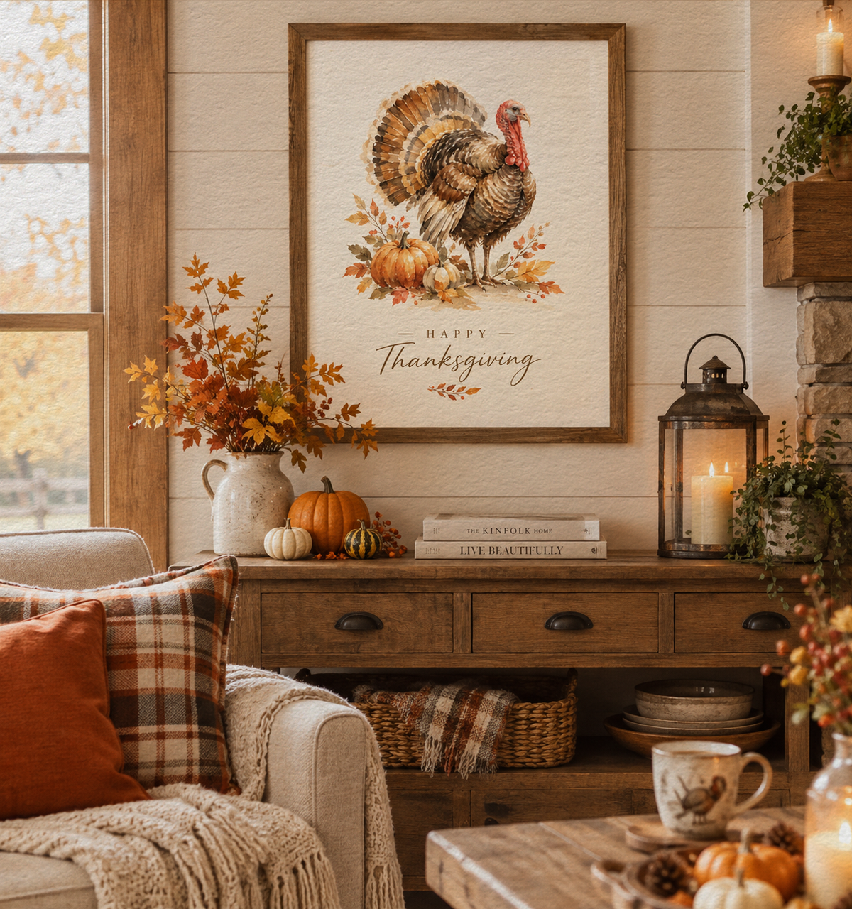 Thanksgiving Day Art Print