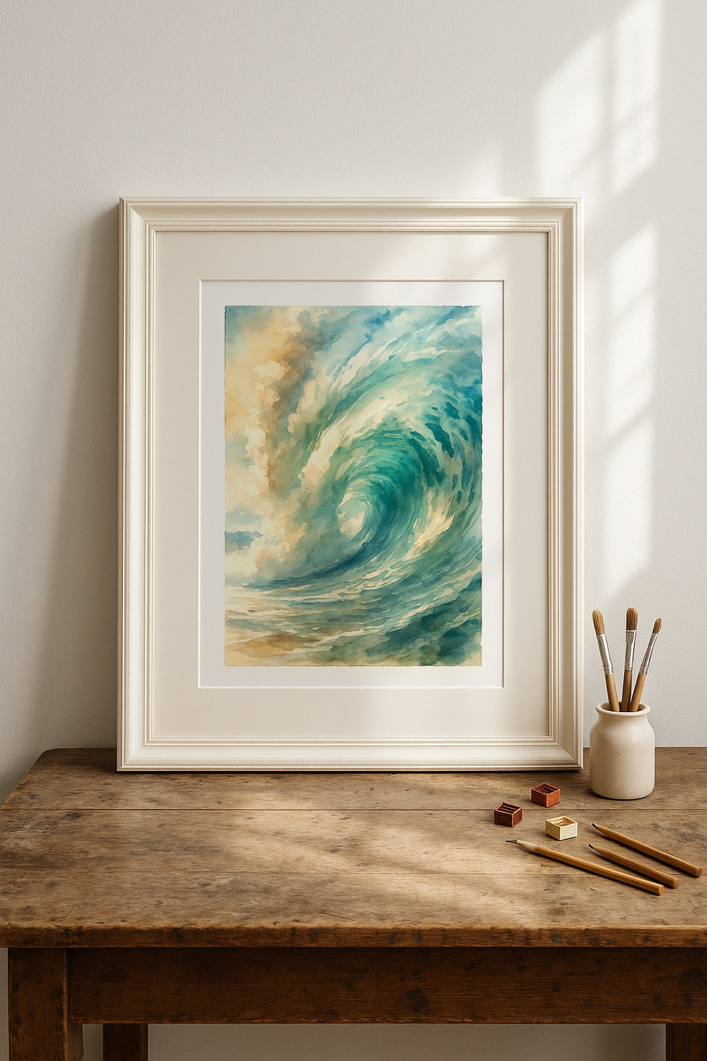 Ocean Wave | Original Watercolor Painting