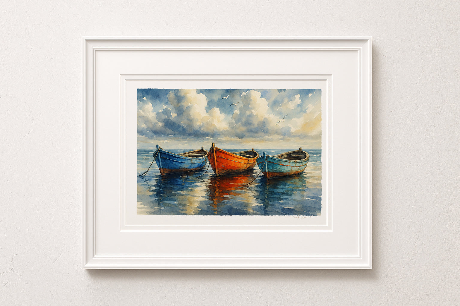Sea Sail Boats | Limited Edition Art Print