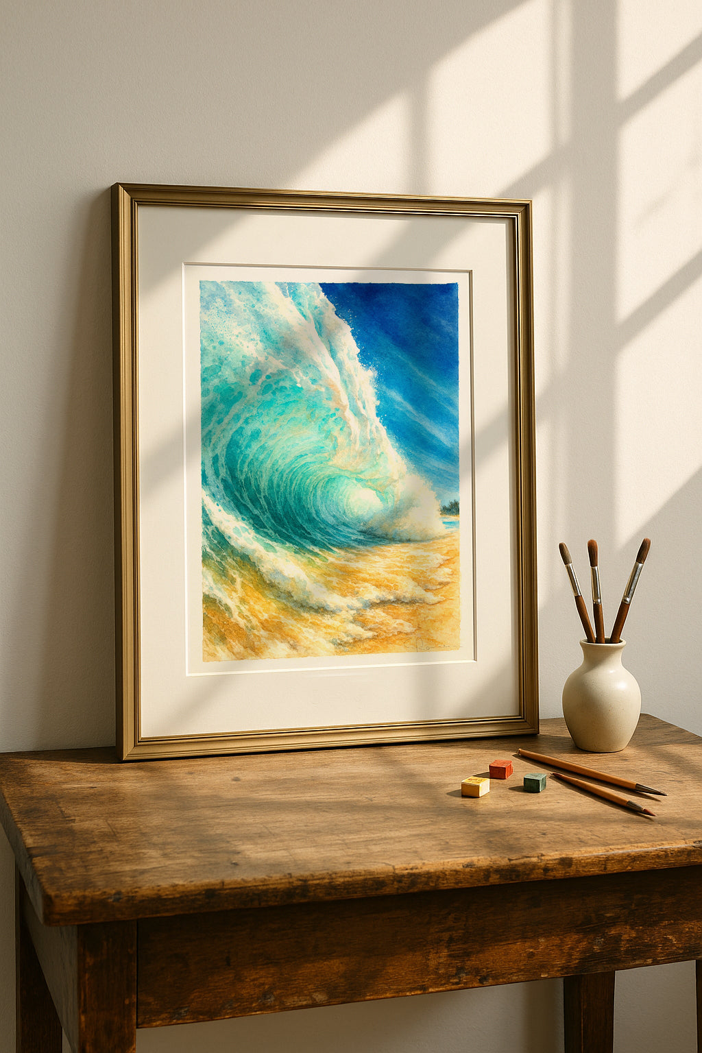 ocean wave wall art