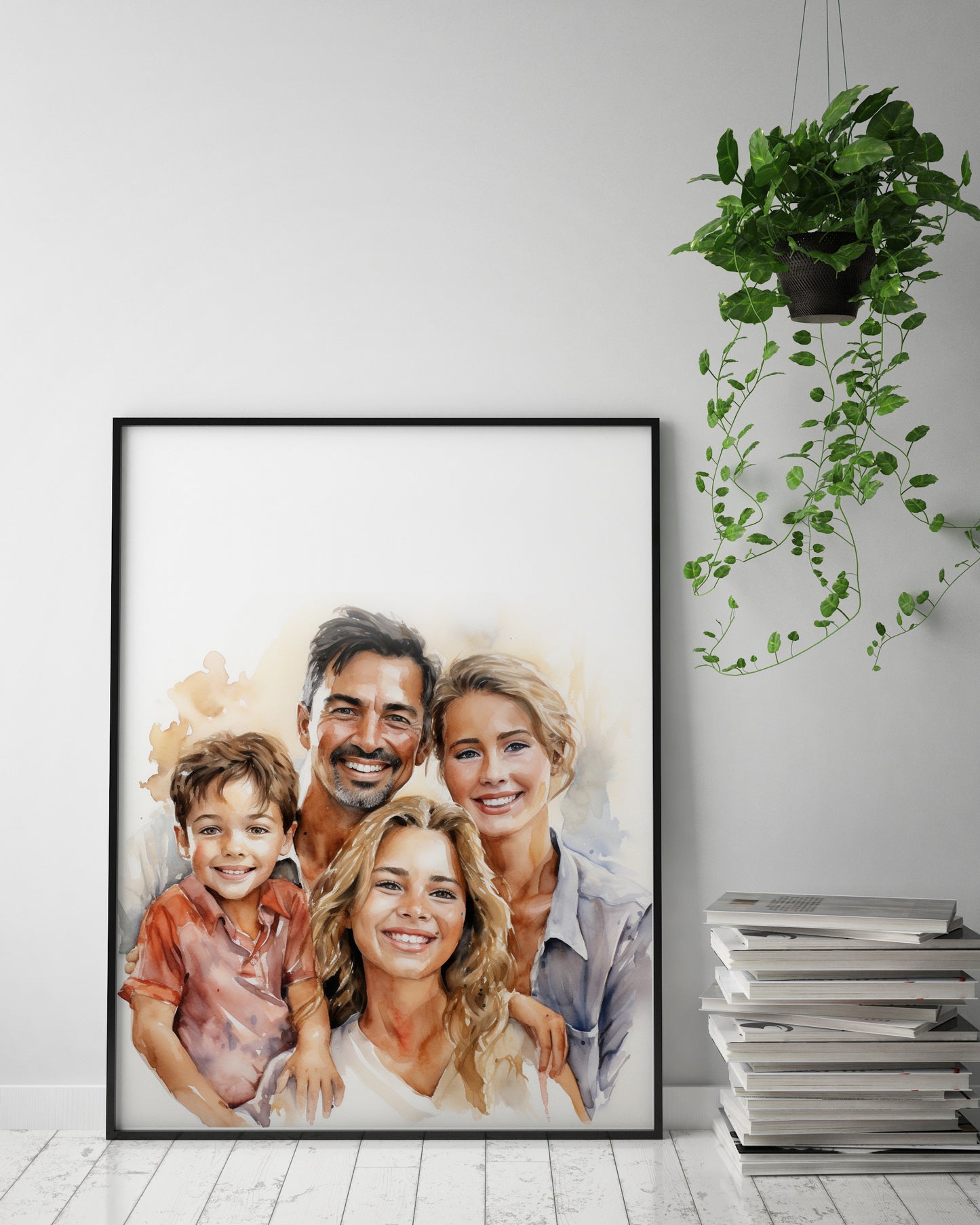 custom family portrait 