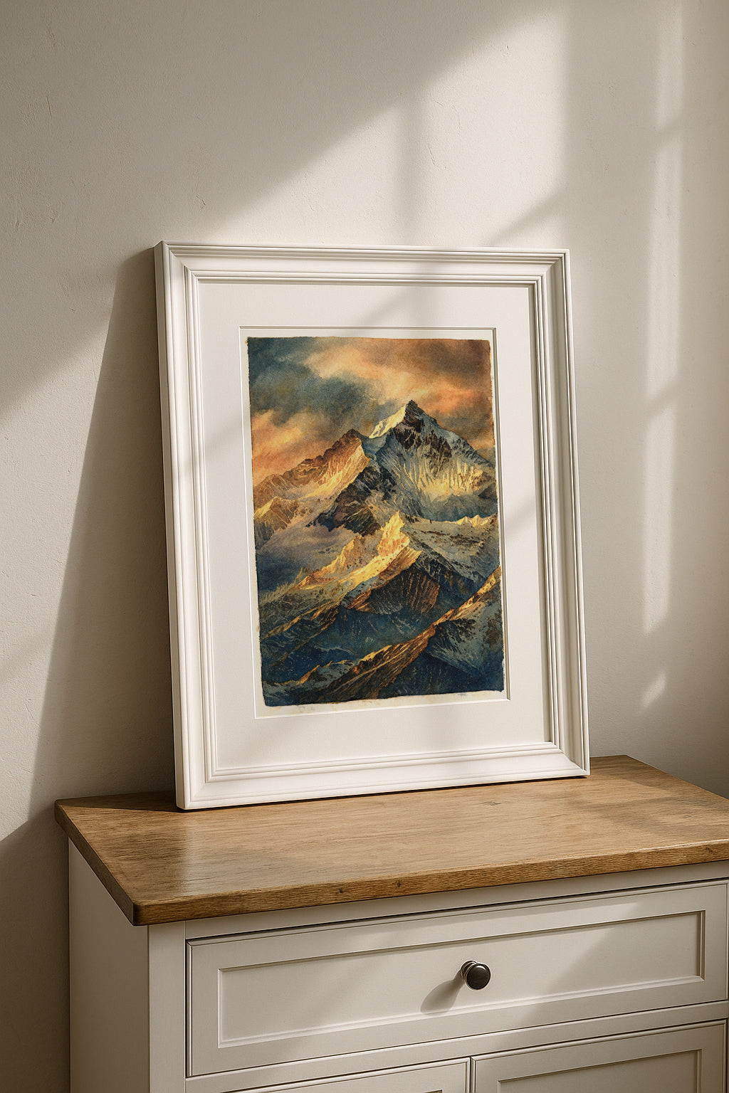 Mountains – Original Watercolor Painting