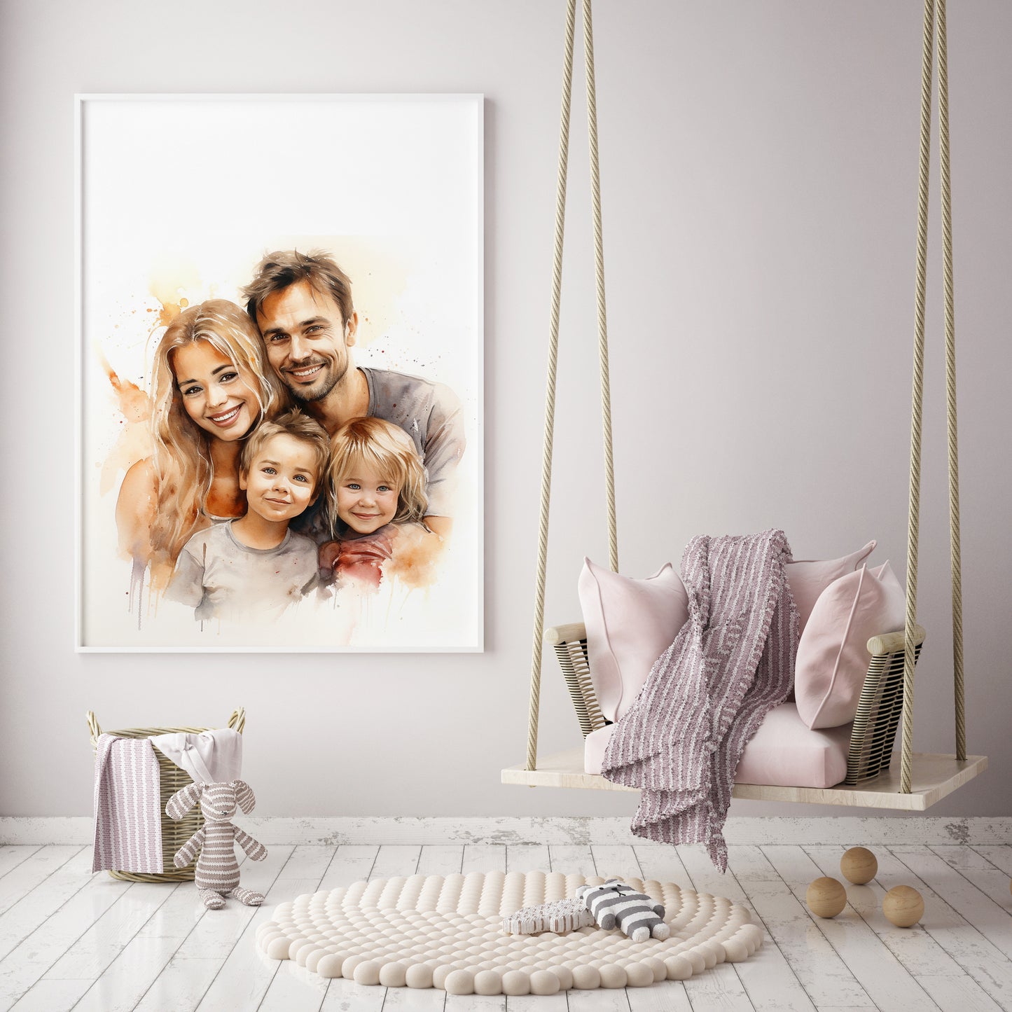 Custom family portrait