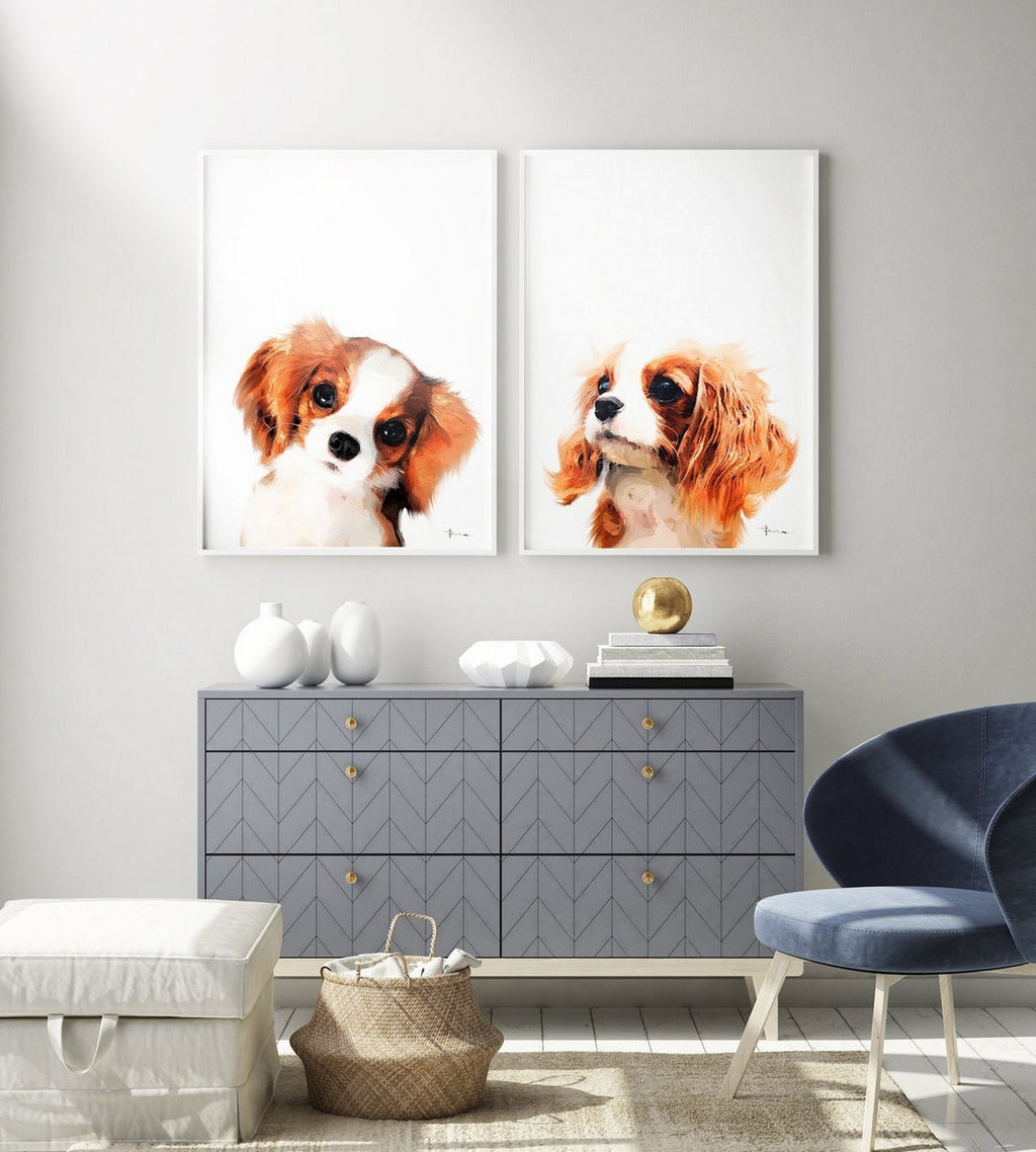 pet portraits set from your photo