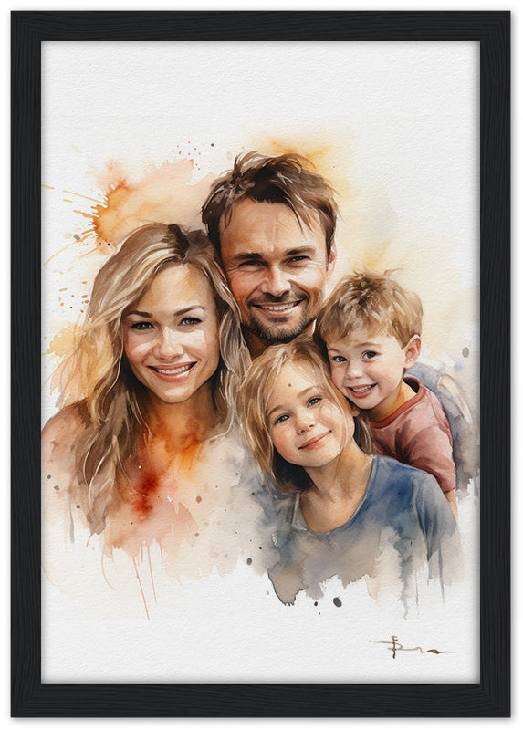 custom family portrait 