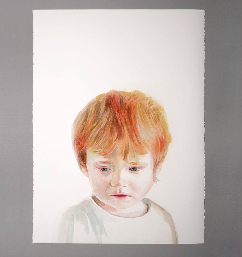 Watercolor portrait custom painting