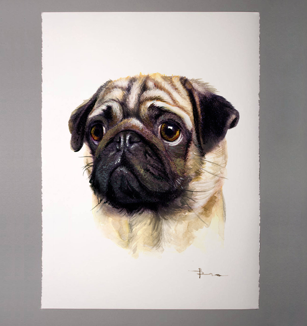 Pet Portrait Original Masterpiece  | Watercolor