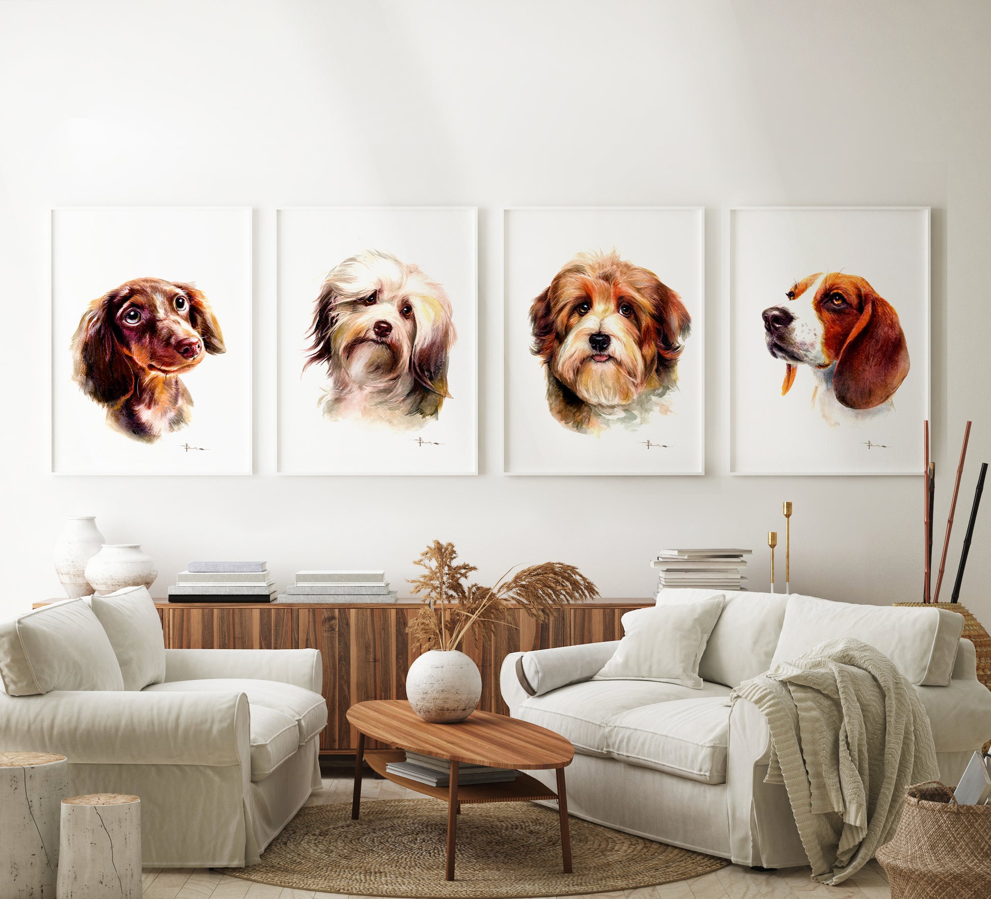 Dogs portrait 
