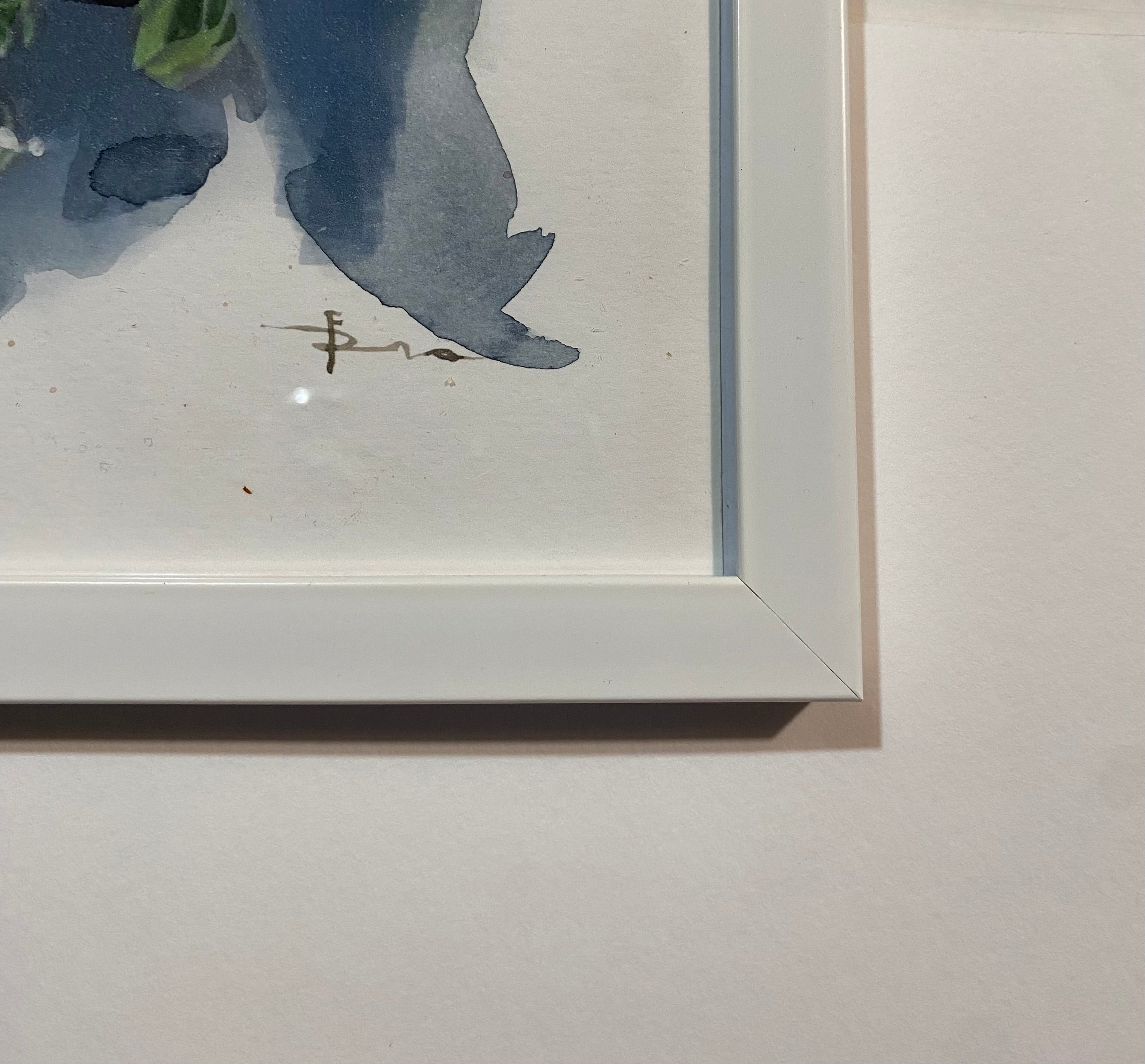 watercolor painting fragment